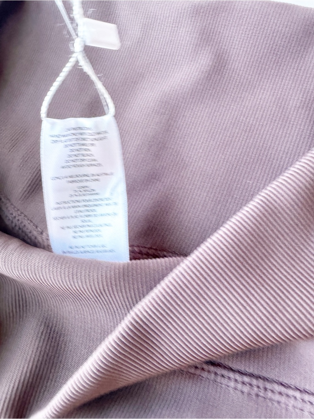 Wilo The Label New High-Rise Ribbed 7/8 Leggings in Chocolate NWT - Picture 10 of 13